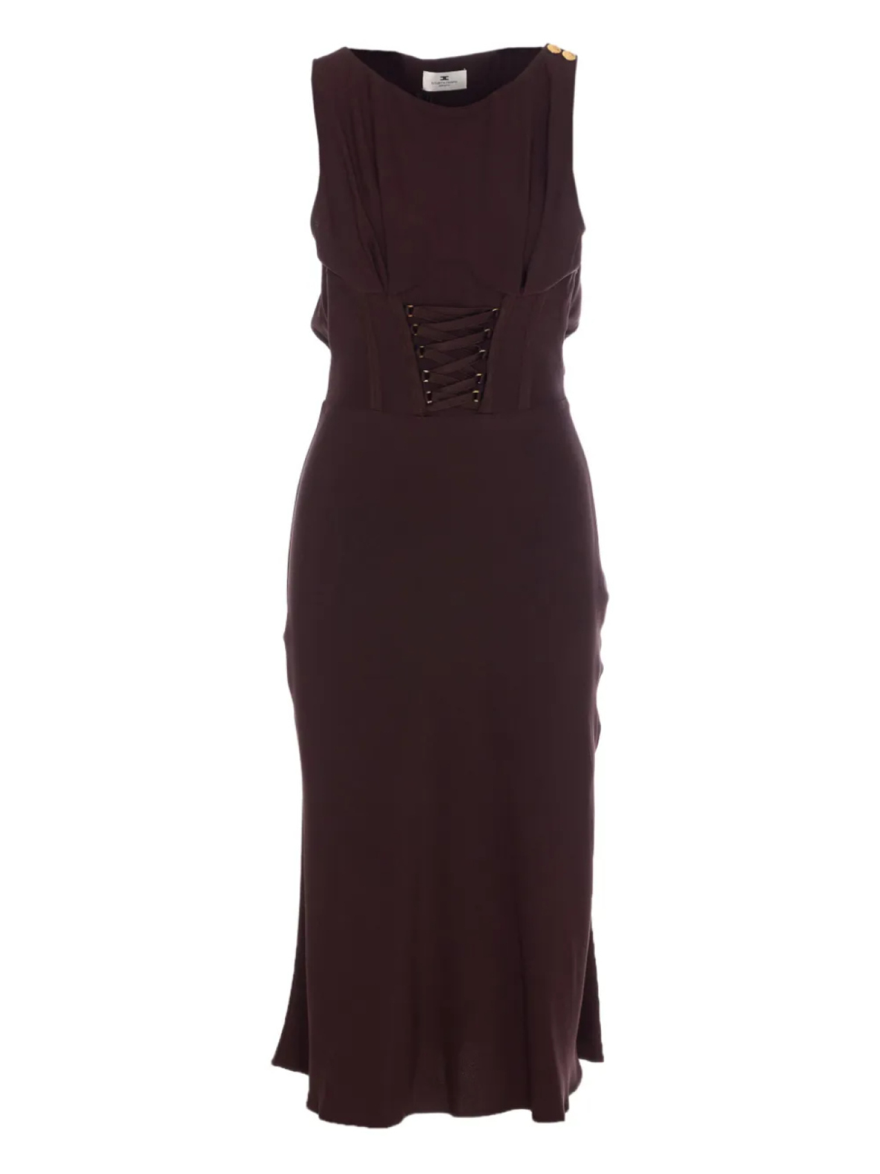 Платье в стиле корсета Elisabetta Franchi, коричневый
Платье в стиле корсета Elisabetta Franchi, коричневый