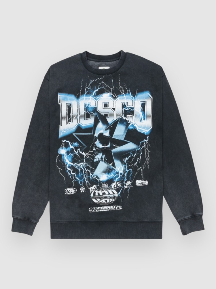 Свитер DC Skull Shock Crew Sweater, black
Свитер DC Skull Shock Crew Sweater, black