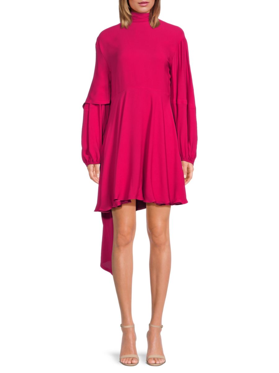 Мини-платье с высоким воротом и длинными рукавами Valentino, цвет Disco Pink
Мини-платье с высоким воротом и длинными рукавами Valentino, цвет Disco Pink