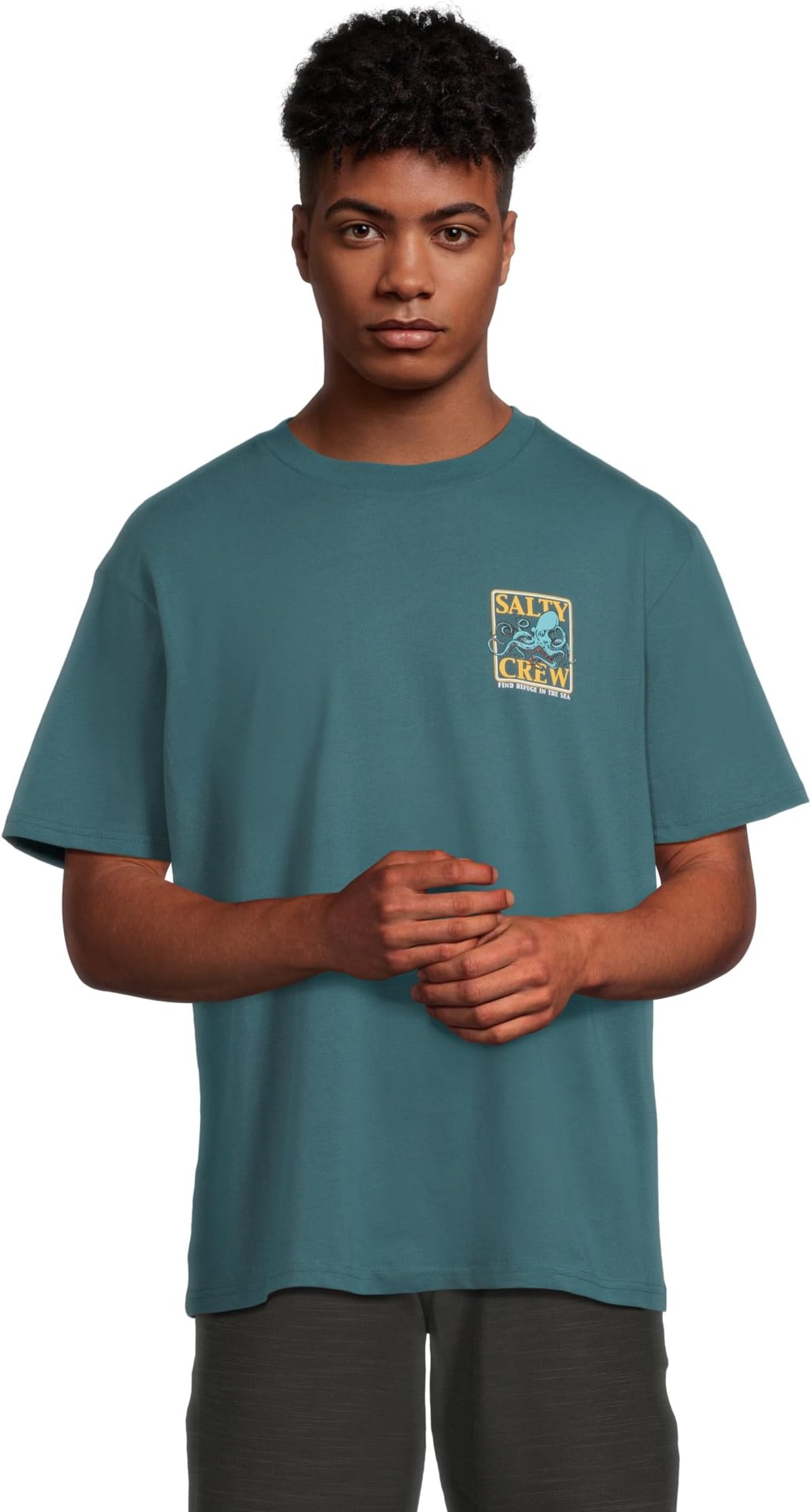 Футболка Salty Crew Ink Slinger Standard Short Sleeve Tee, цвет Hydro 
Футболка Salty Crew Ink Slinger Standard Short Sleeve Tee, цвет Hydro