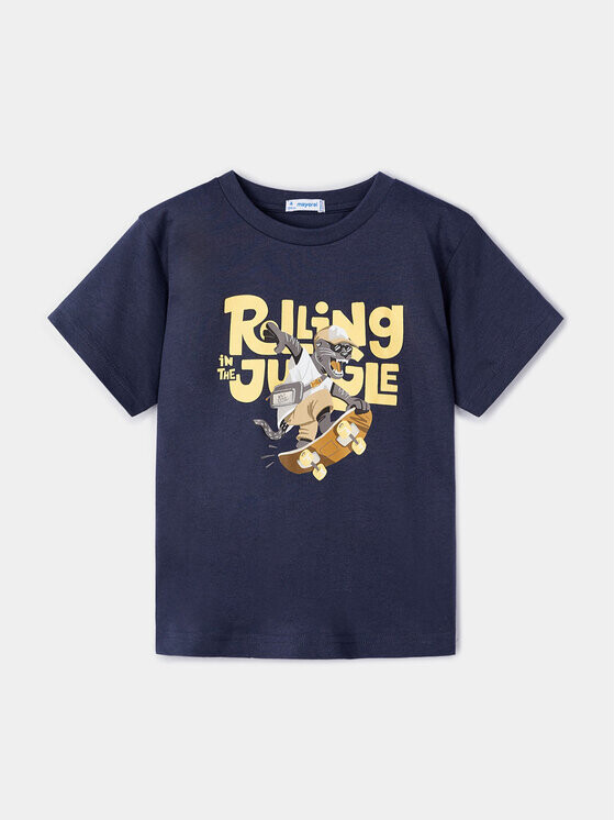 Футболка стандартного кроя Mayoral, синий
Футболка стандартного кроя Mayoral, синий