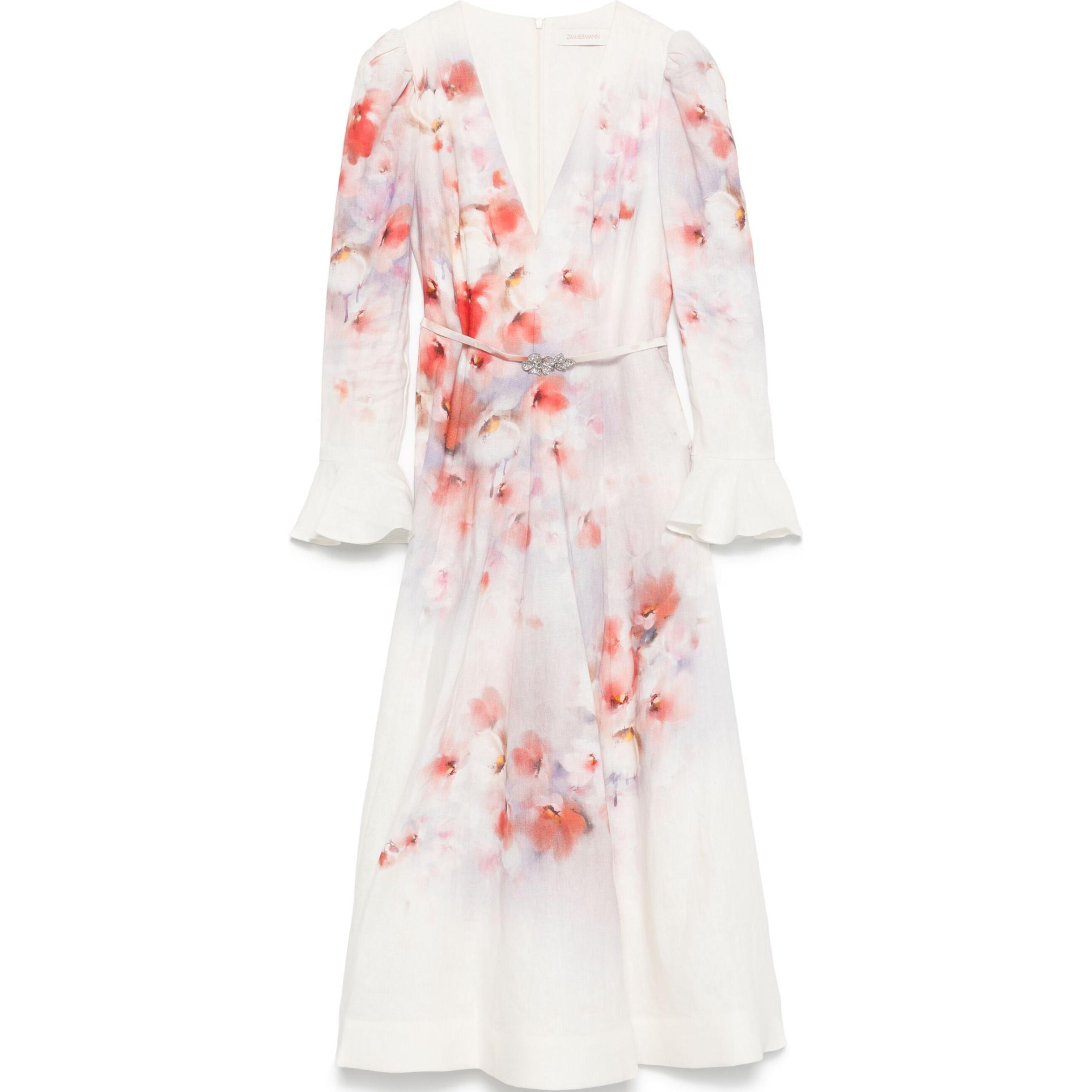 Платье миди Crush Zimmermann, белый
Платье миди Crush Zimmermann, белый