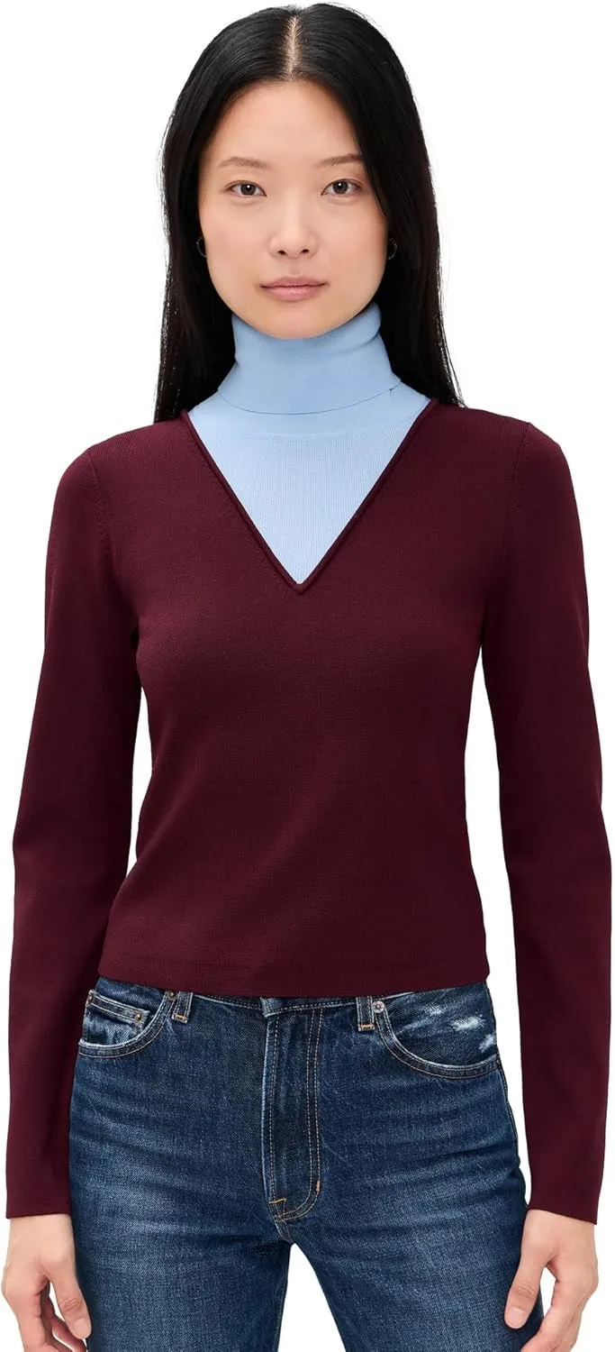 Женская водолазка Le Bop с эффектом многослойности
Женская водолазка Le Bop с эффектом многослойности