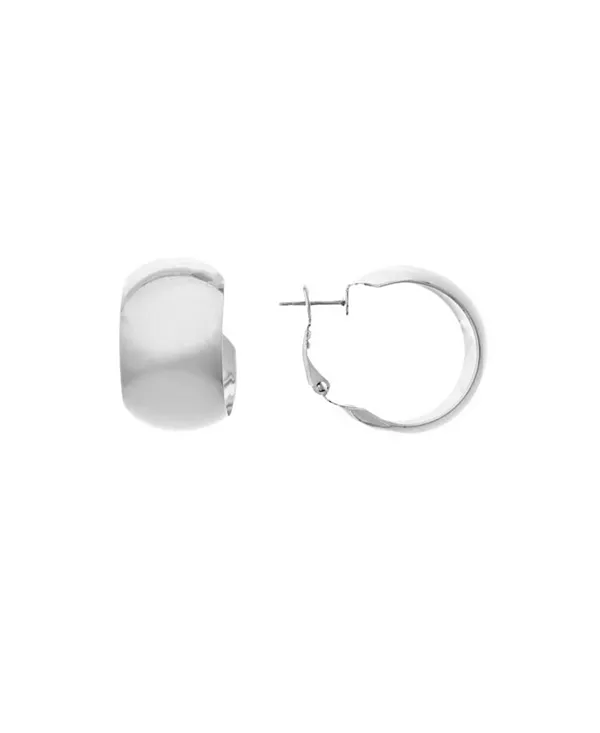 Широкий полированный ободок с родиевым покрытием и омега-задней частью Rivka Friedman, silver
Широкий полированный ободок с родиевым покрытием и омега-задней частью Rivka Friedman, silver