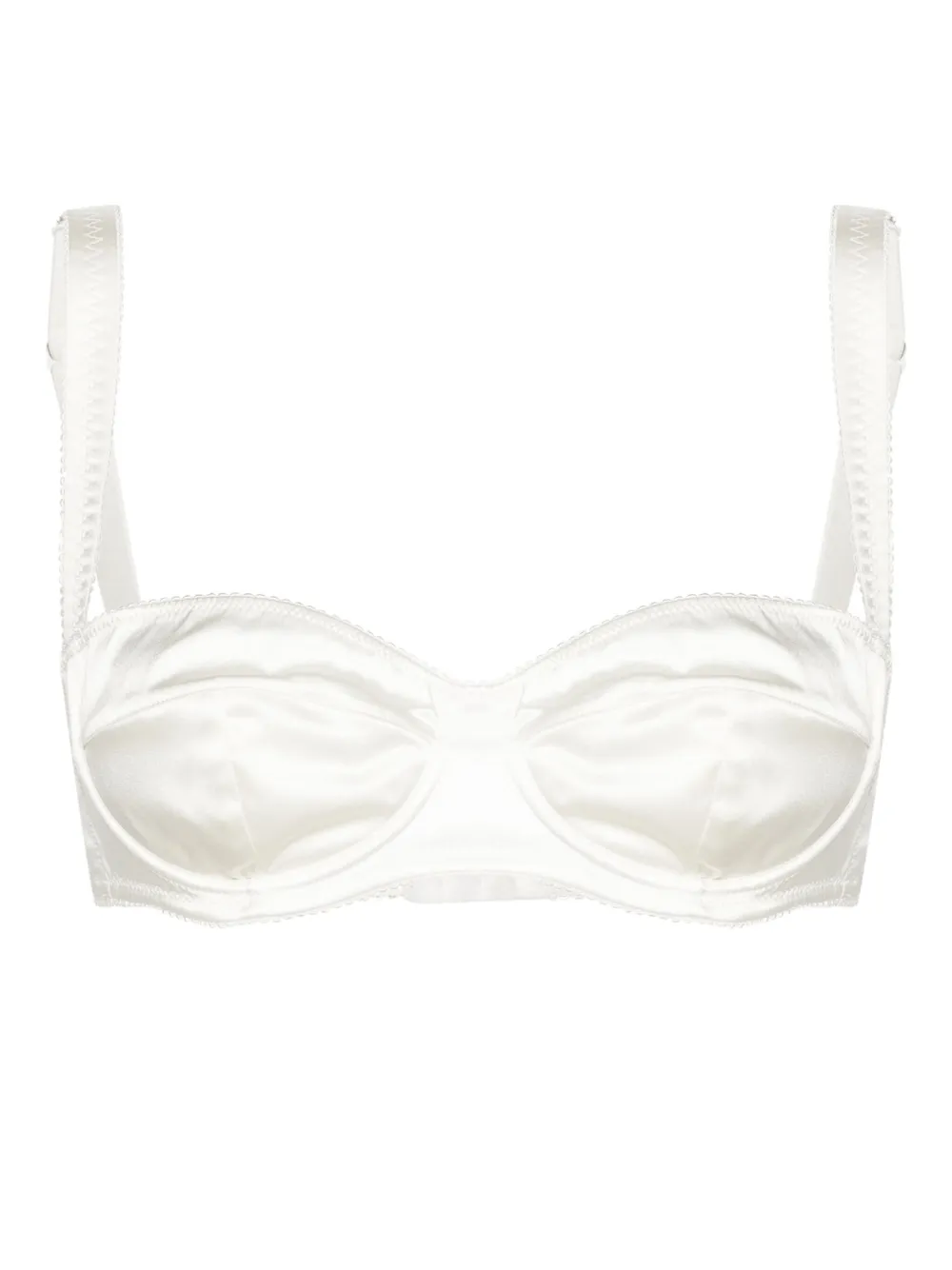 Бюстгальтер-балконет с фестонами Dolce & Gabbana, белый
Бюстгальтер-балконет с фестонами Dolce & Gabbana, белый