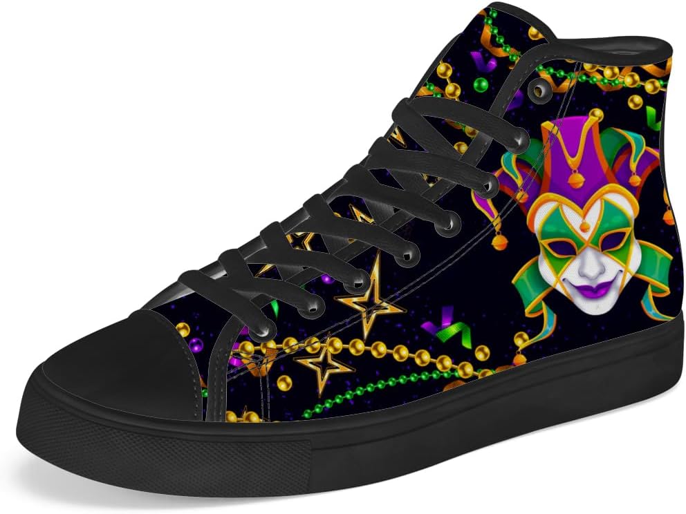 Высокие кеды на канве Carnival для мужчин и женщин, фиолетовые высокие кроссовки на шнуровке, повседневная обувь, подарки для папы и мамы Chebing
Высокие кеды на канве Carnival для мужчин и женщин, фиолетовые высокие кроссовки на шнуровке, повседневная обувь, подарки для папы и мамы Chebing