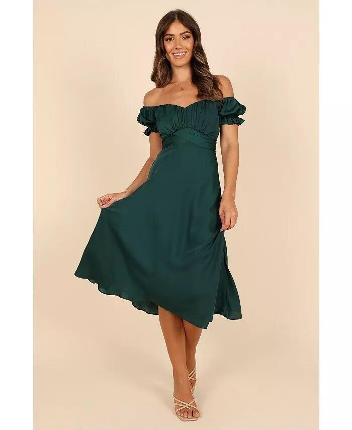 Женское платье-миди с оборками Mickenna Sweetheart Petal and Pup
Женское платье-миди с оборками Mickenna Sweetheart Petal and Pup