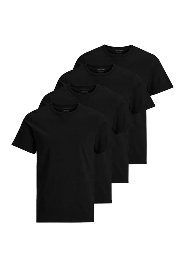 Футболка в упаковке 4 шт. - футболка jacbasic с круглым вырезом и коротким рукавом однотонная хлопок Jack & Jones, черный
Футболка в упаковке 4 шт. - футболка jacbasic с круглым вырезом и коротким рукавом однотонная хлопок Jack & Jones, черный