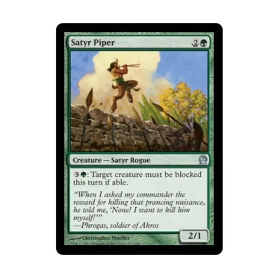 CCG Сатир Пайпер (U), MTG - Theros
CCG Сатир Пайпер (U), MTG - Theros