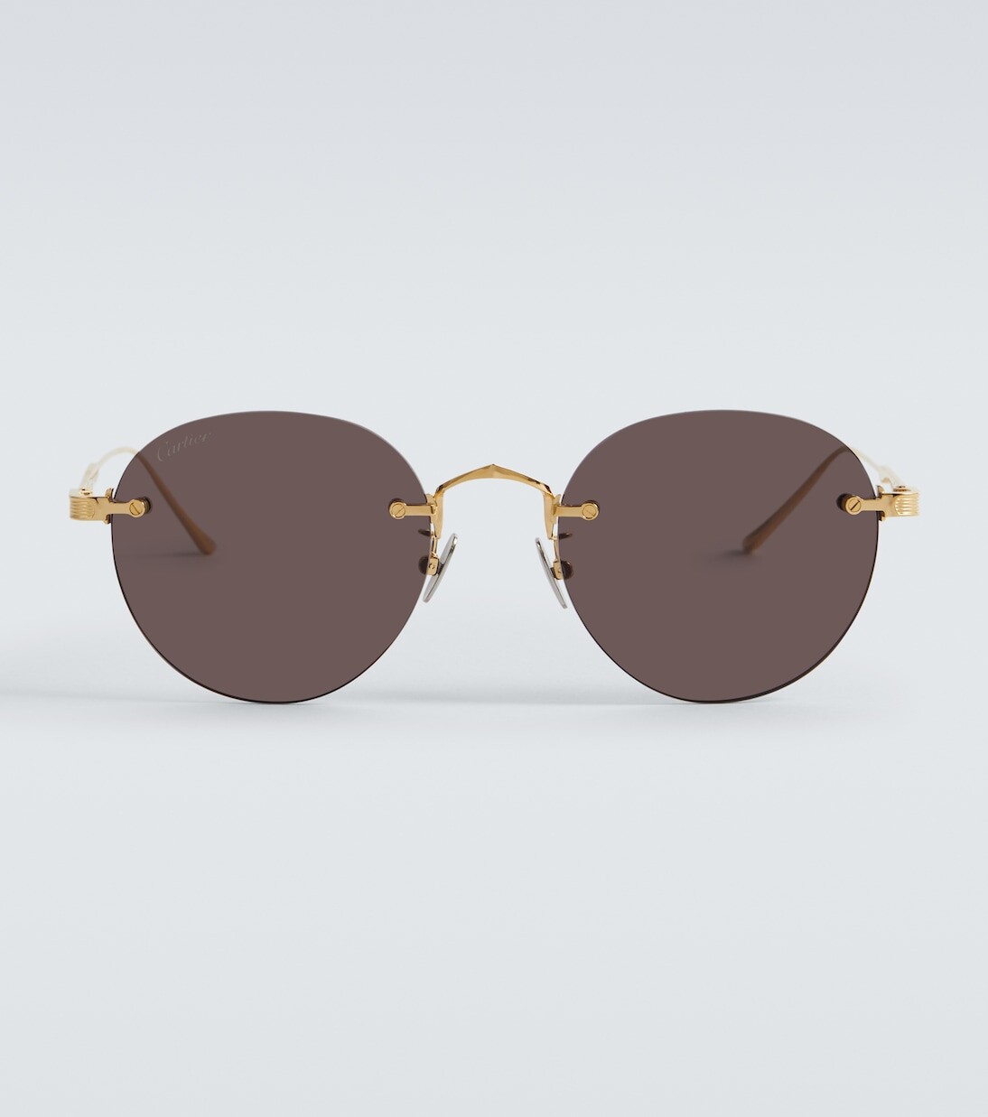Солнцезащитные очки signature c de cartier круглой формы Cartier Eyewear Collection, золото
Солнцезащитные очки signature c de cartier круглой формы Cartier Eyewear Collection, золото