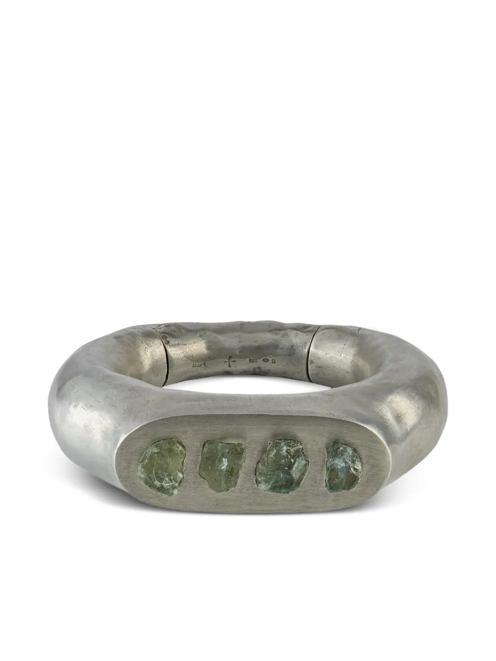 Серебряный браслет Thick Roman с аквамарином Parts of Four, белый
Серебряный браслет Thick Roman с аквамарином Parts of Four, белый