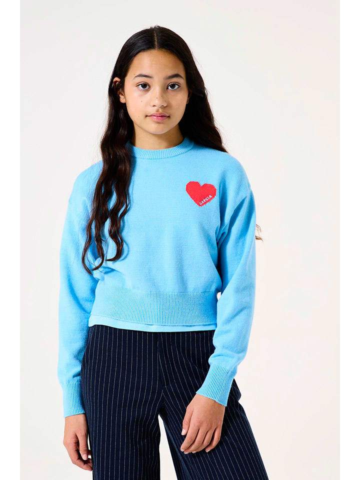 Светло-голубой свитер Garcia
Светло-голубой свитер Garcia