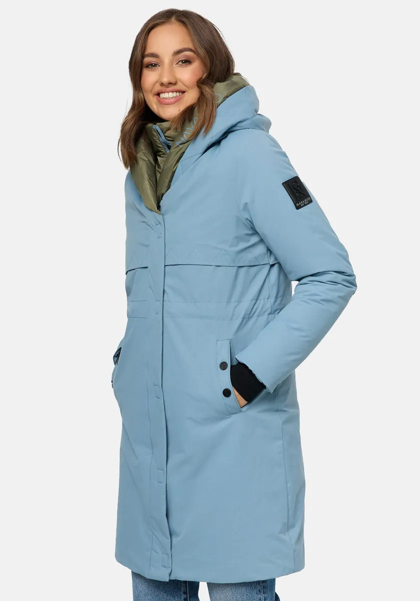 Полупальто Наваху "Snowelf", зимнее пальто с высоким воротником и большим капюшоном Navahoo, синий
Полупальто Наваху "Snowelf", зимнее пальто с высоким воротником и большим капюшоном Navahoo, синий