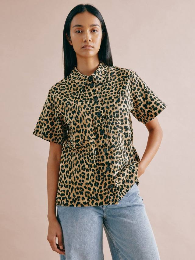 Богатая рубашка из органического хлопка с животным принтом Albaray, коричневый/разноцветный
Богатая рубашка из органического хлопка с животным принтом Albaray, коричневый/разноцветный