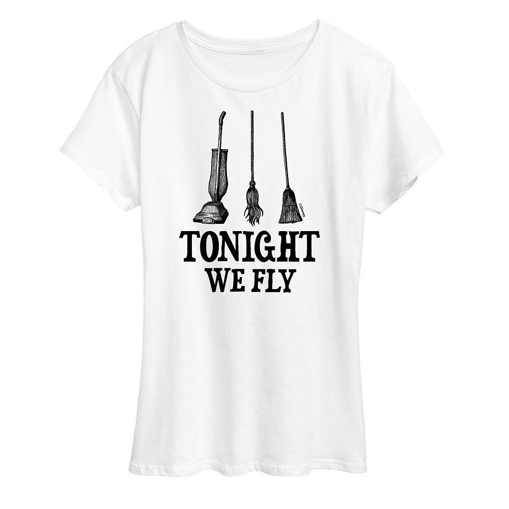 Женская футболка с рисунком Disney's Hocus Pocus Tonight We Fly Licensed Character, белый
Женская футболка с рисунком Disney's Hocus Pocus Tonight We Fly Licensed Character, белый