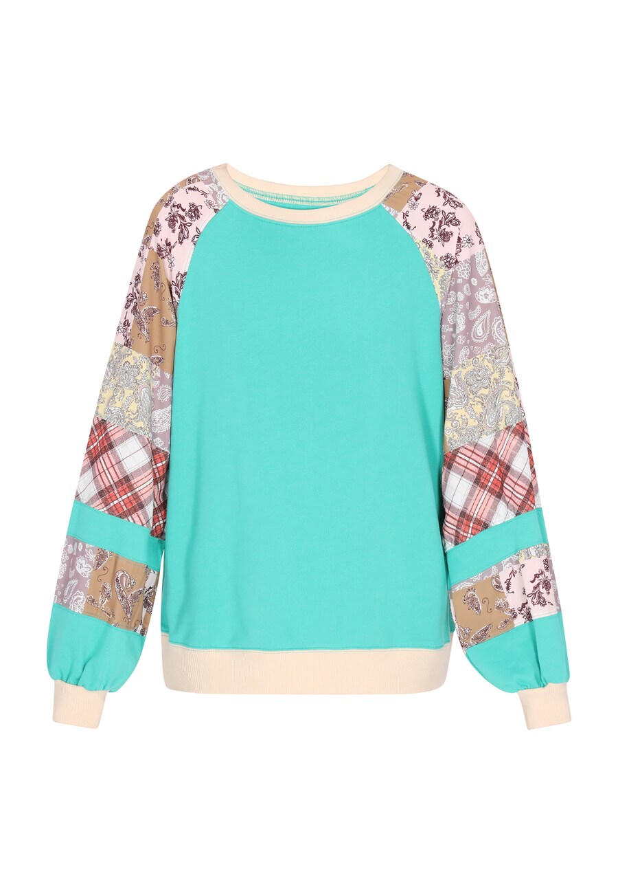 Толстовка ebeeza Fashion Look, аква 
Толстовка ebeeza Fashion Look, аква