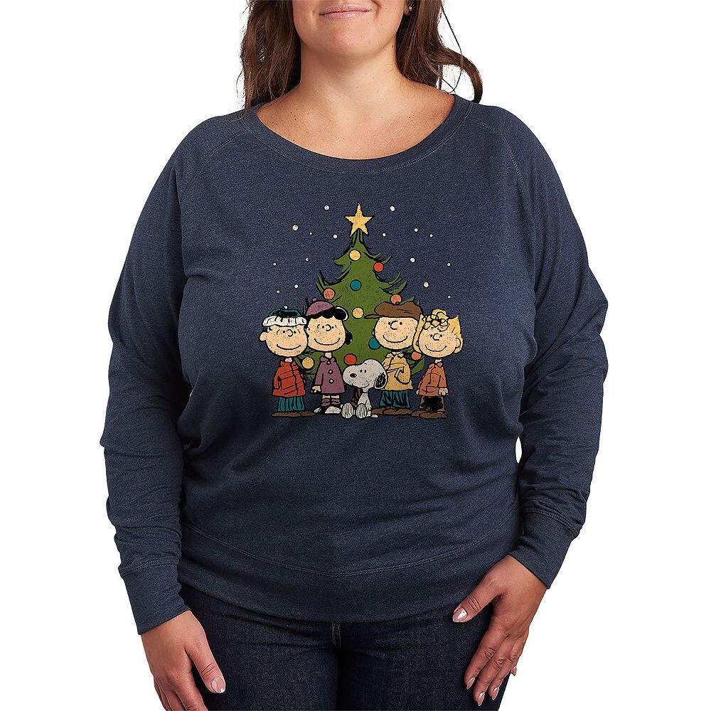 Легкий свитшот из френч терри размера плюс Peanuts Christmas Group Licensed Character, цвет Heather Indigo
Легкий свитшот из френч терри размера плюс Peanuts Christmas Group Licensed Character, цвет Heather Indigo