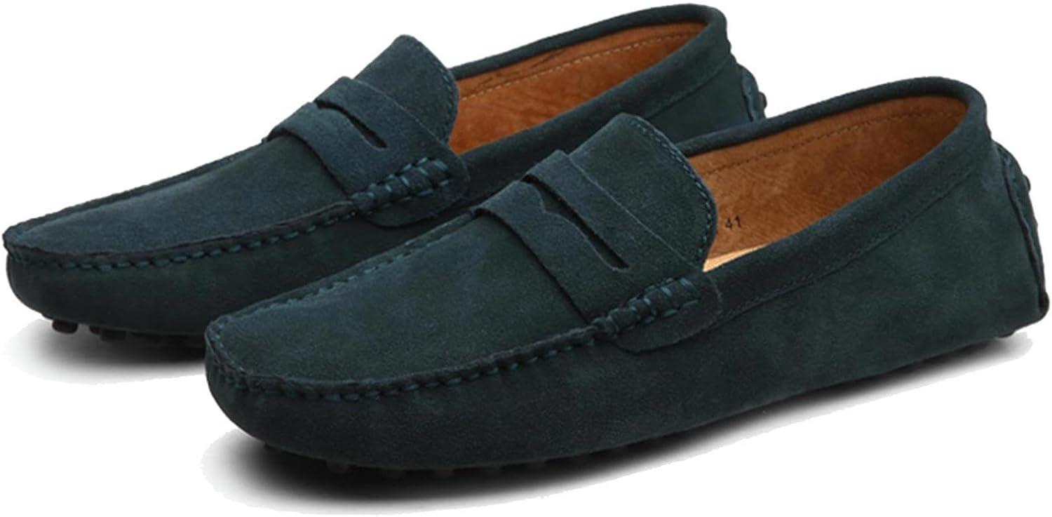 Мужские лоферы PPXID, туфли-слипоны, повседневная обувь, легкие мягкие пенни-лоферы, замшевые мокасины и прогулок, темно-зеленый
Мужские лоферы PPXID, туфли-слипоны, повседневная обувь, легкие мягкие пенни-лоферы, замшевые мокасины и прогулок, темно-зеленый