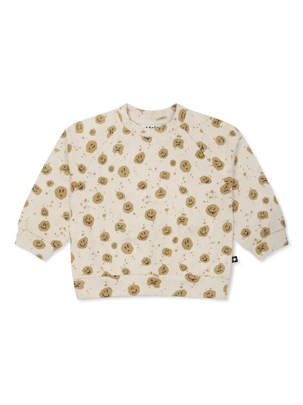 Толстовка с принтом Mood Dots Molo, нейтральный
Толстовка с принтом Mood Dots Molo, нейтральный