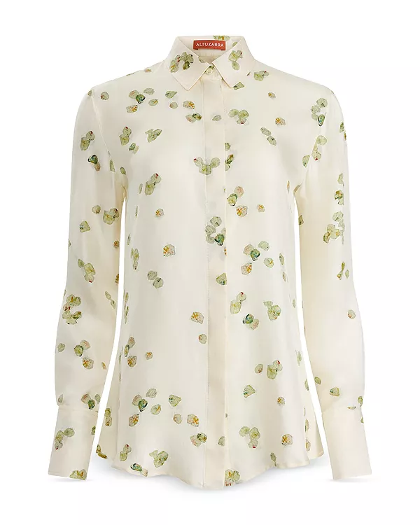 Шелковый топ Чика Altuzarra, белый
Шелковый топ Чика Altuzarra, белый