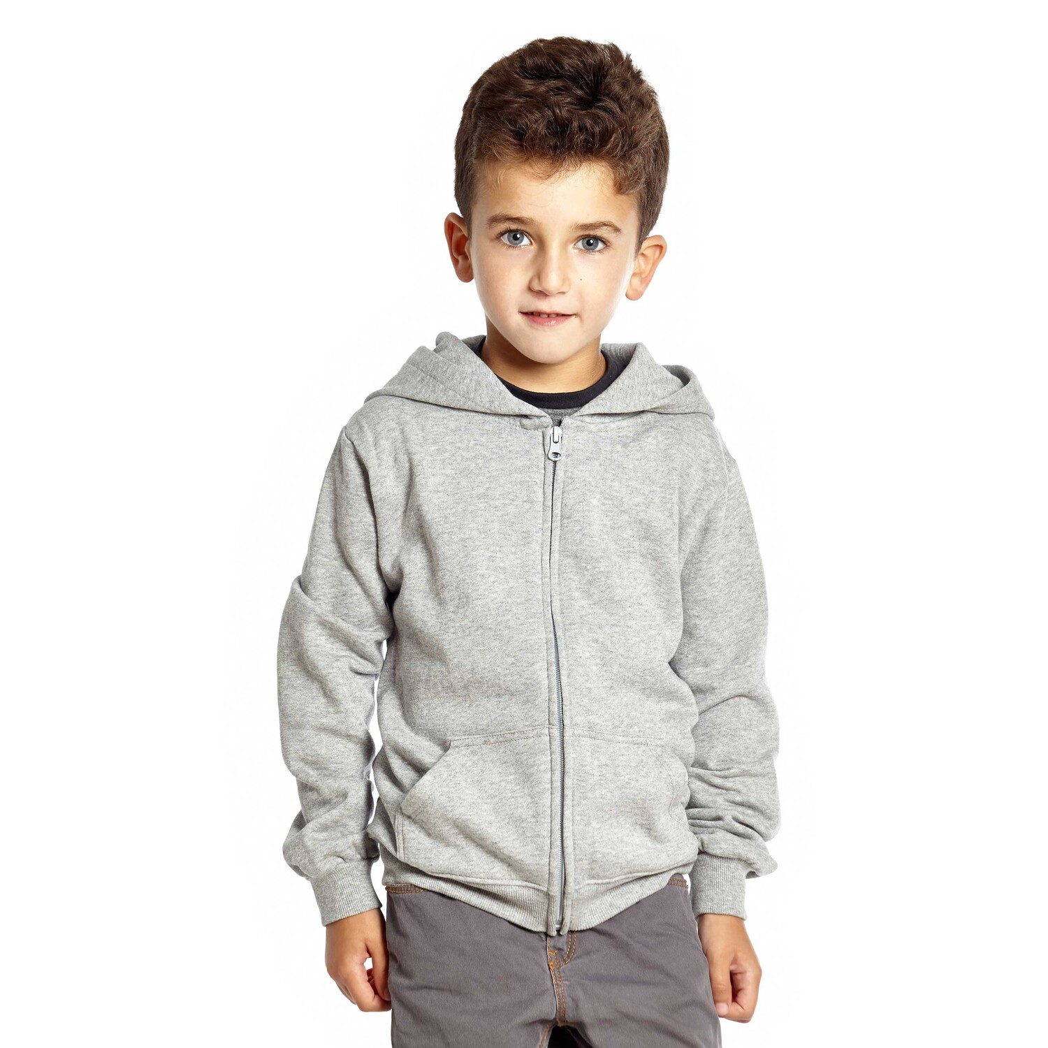 Детская хлопковая толстовка на молнии, нейтральный однотонный цвет Leveret, цвет Light Gray
Детская хлопковая толстовка на молнии, нейтральный однотонный цвет Leveret, цвет Light Gray