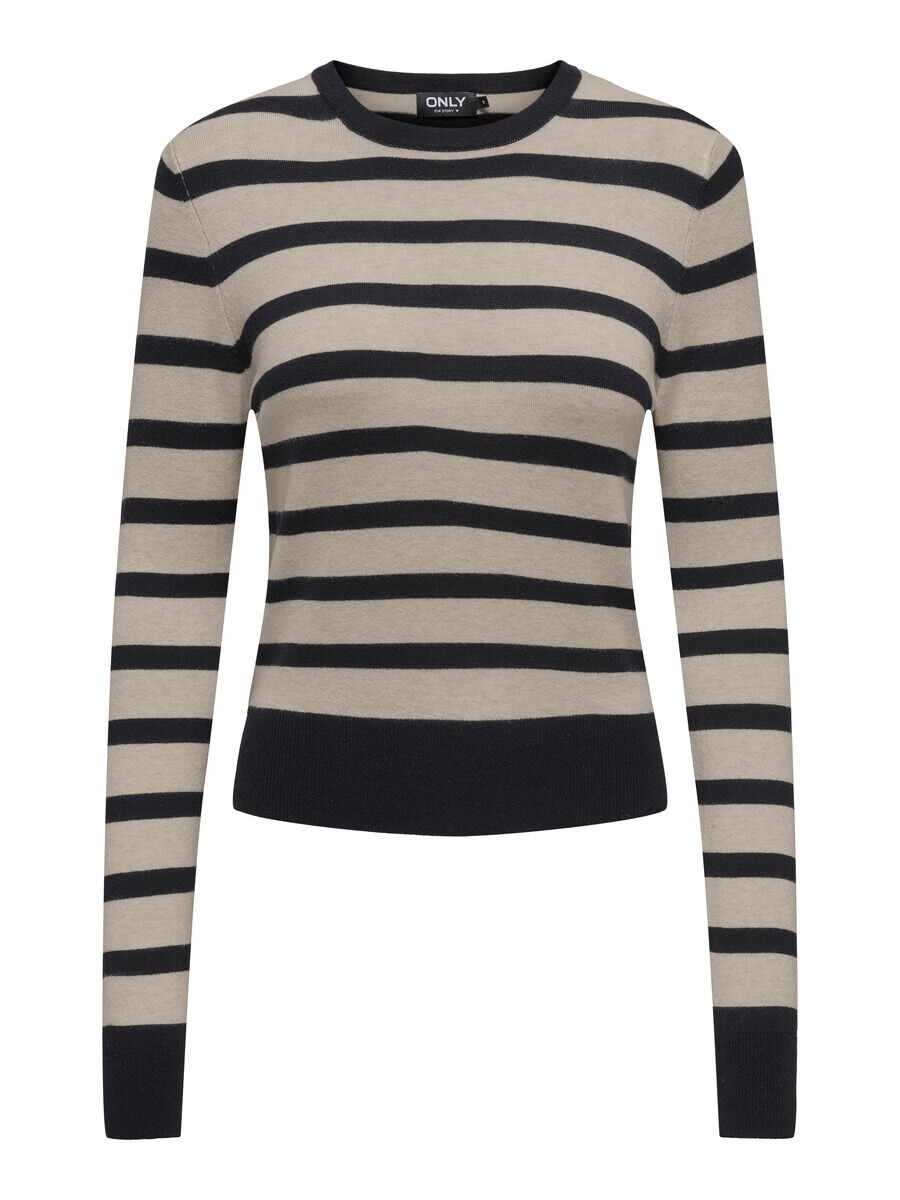 Тонкий вязаный свитер ONLY Sweater ONLVenice, серо-бежевый
Тонкий вязаный свитер ONLY Sweater ONLVenice, серо-бежевый