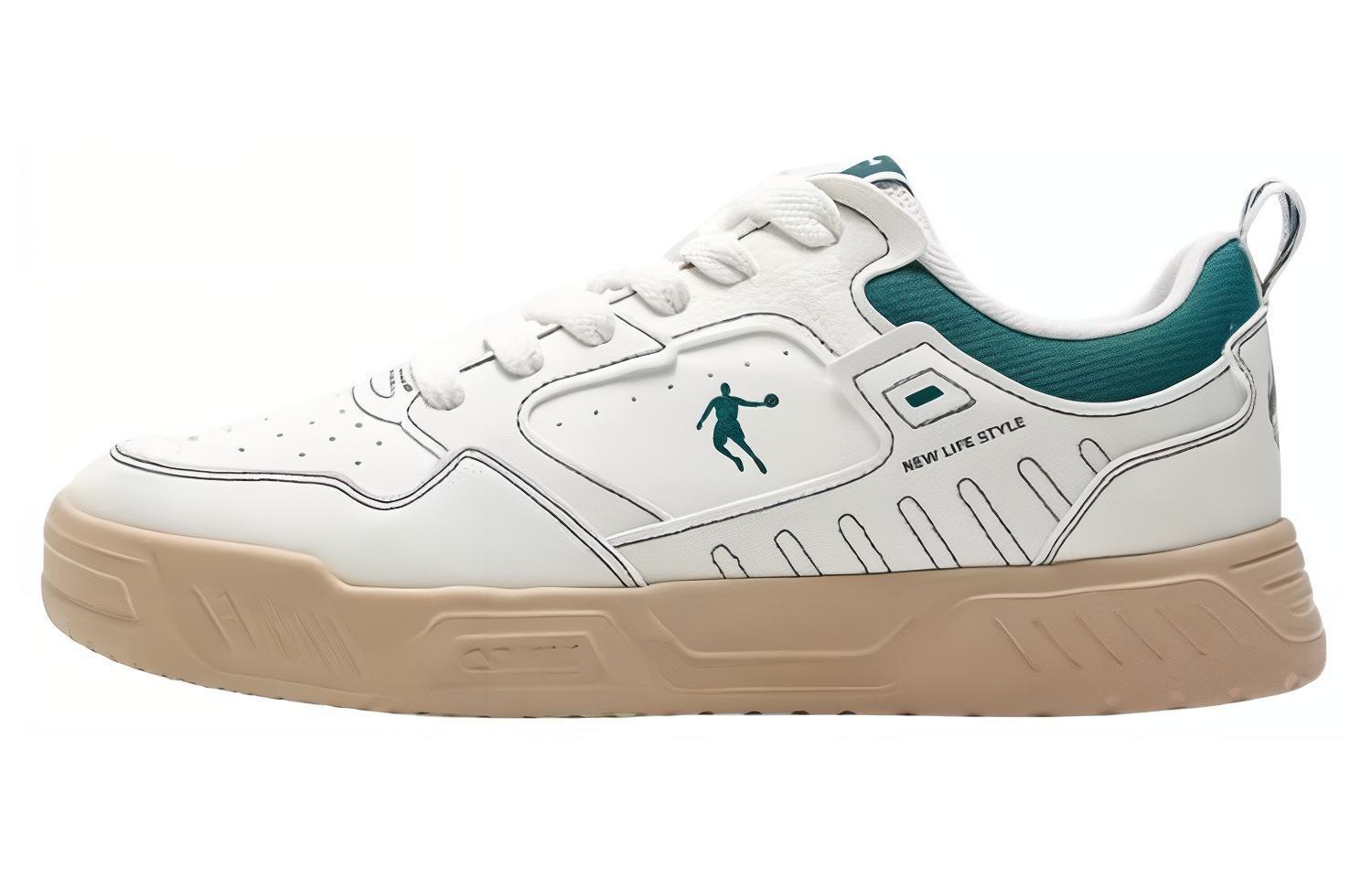 Кеды мужские, обувь для скейтбординга низкая Qiaodan, цвет Ivory/first green
Кеды мужские, обувь для скейтбординга низкая Qiaodan, цвет Ivory/first green