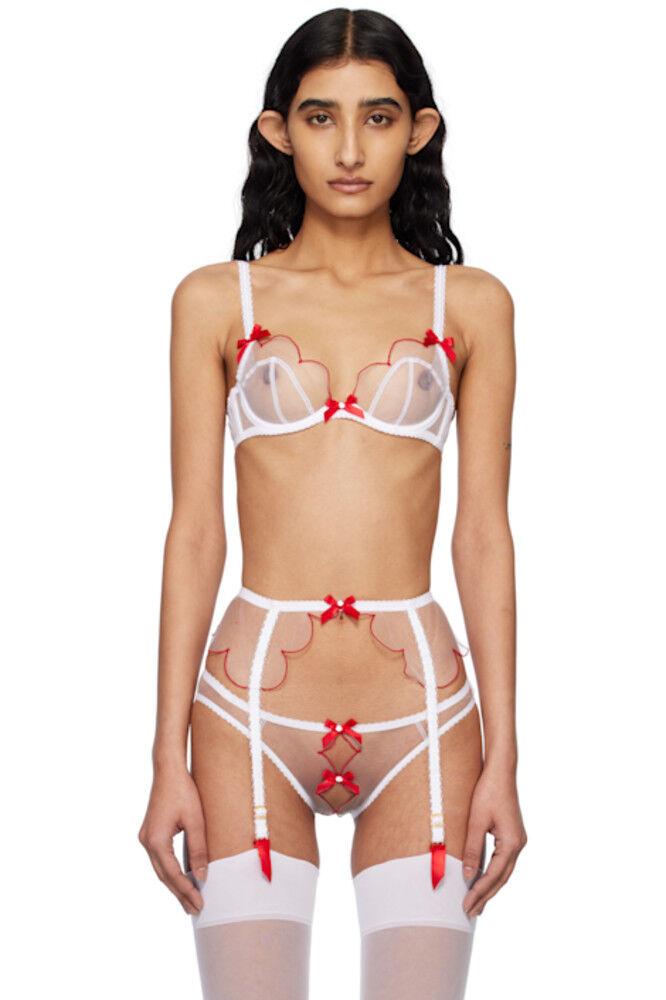 Бело-красный бюстгальтер Lorna Agent Provocateur
Бело-красный бюстгальтер Lorna Agent Provocateur