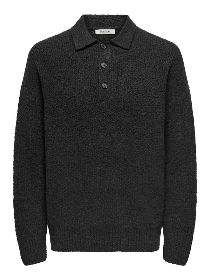 Свитер черного цвета Only&Sons
Свитер черного цвета Only&Sons