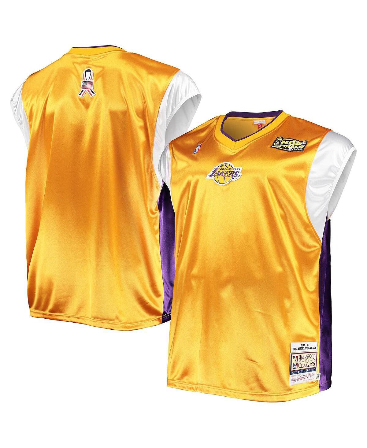 Мужская рубашка с v-образным вырезом для стрельбы на площадке Los Angeles Lakers Hardwood Classics золотого и фиолетового цвета Big and Tall Mitchell & Ness
Мужская рубашка с v-образным вырезом для стрельбы на площадке Los Angeles Lakers Hardwood Classics золотого и фиолетового цвета Big and Tall Mitchell & Ness