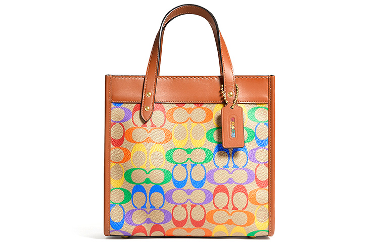 COACH Сумка Field Coated Canvas Small для женщин, коричнево-красная
COACH Сумка Field Coated Canvas Small для женщин, коричнево-красная