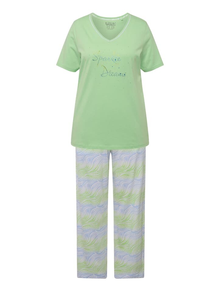 Пижама Ulla Popken, светло-зеленый
Пижама Ulla Popken, светло-зеленый