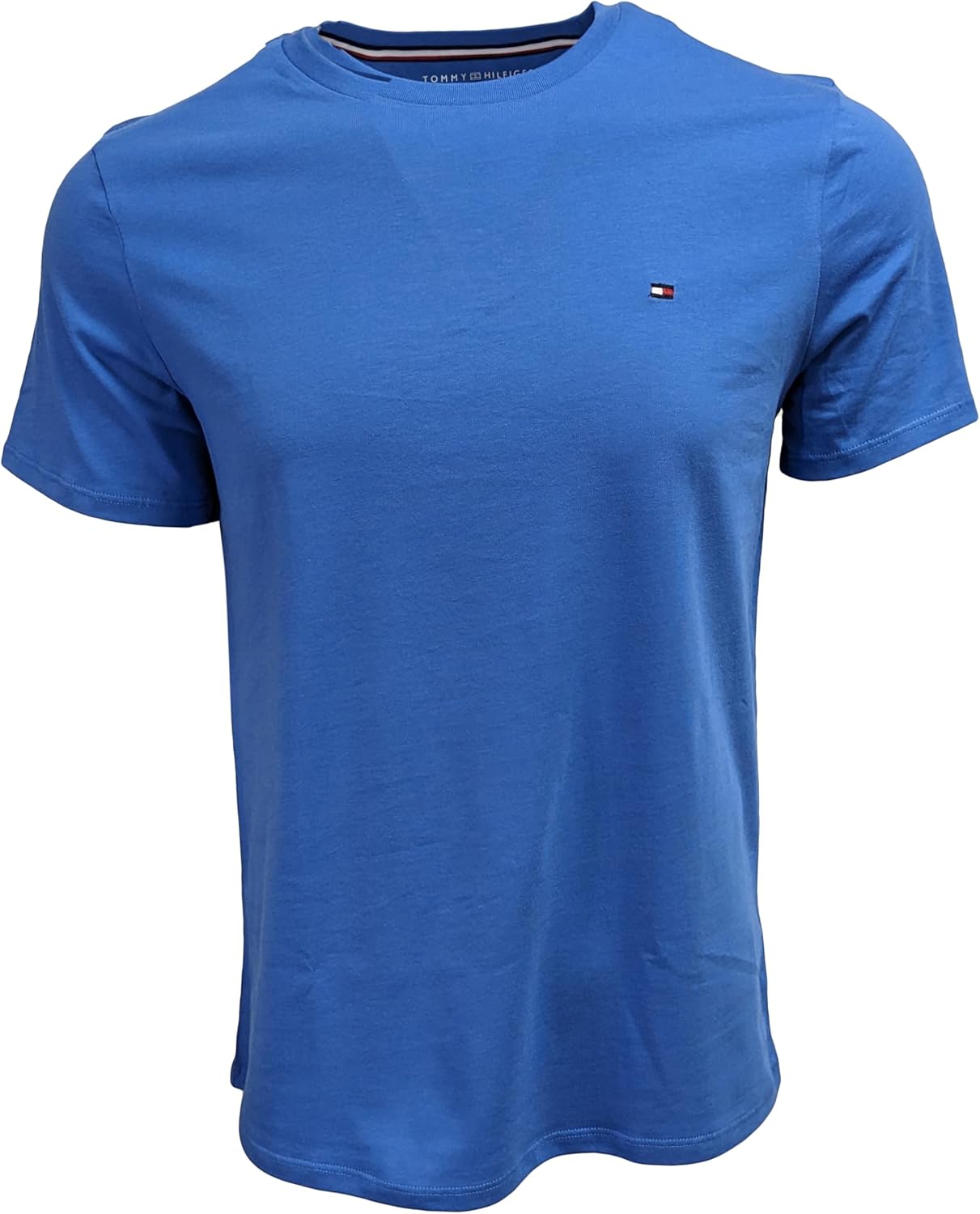 Мужская футболка Tommy Hilfiger из эластичного джерси с круглым вырезом, серая, Azure Blue
Мужская футболка Tommy Hilfiger из эластичного джерси с круглым вырезом, серая, Azure Blue