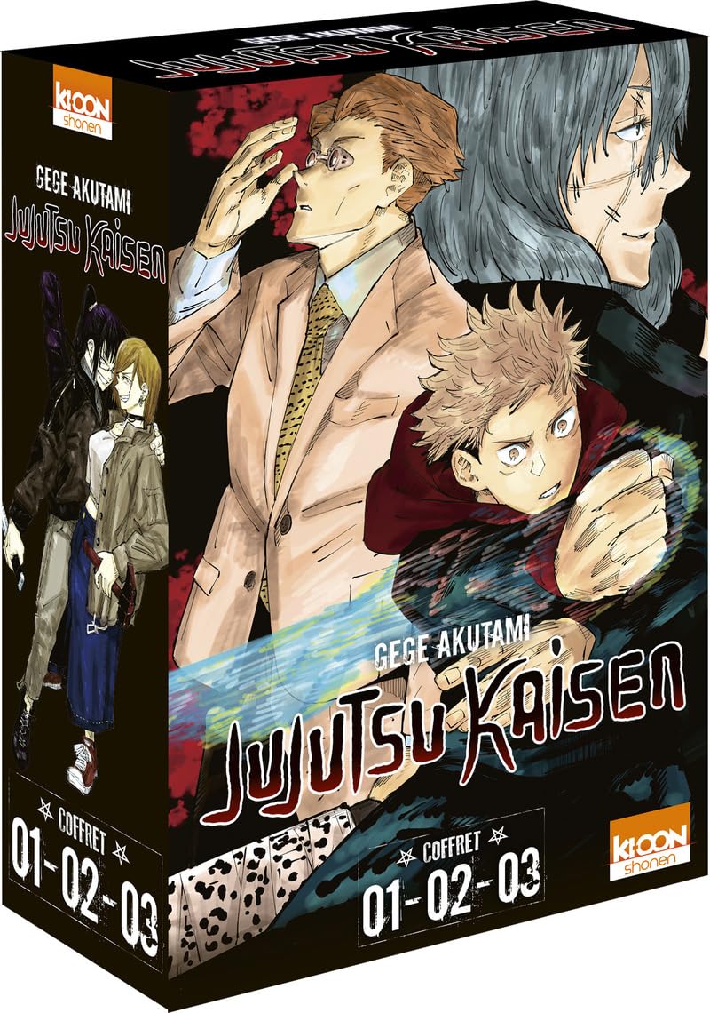 Coffret Jujutsu Kaisen vol. 1 à 3 2025
Coffret Jujutsu Kaisen vol. 1 à 3 2025
