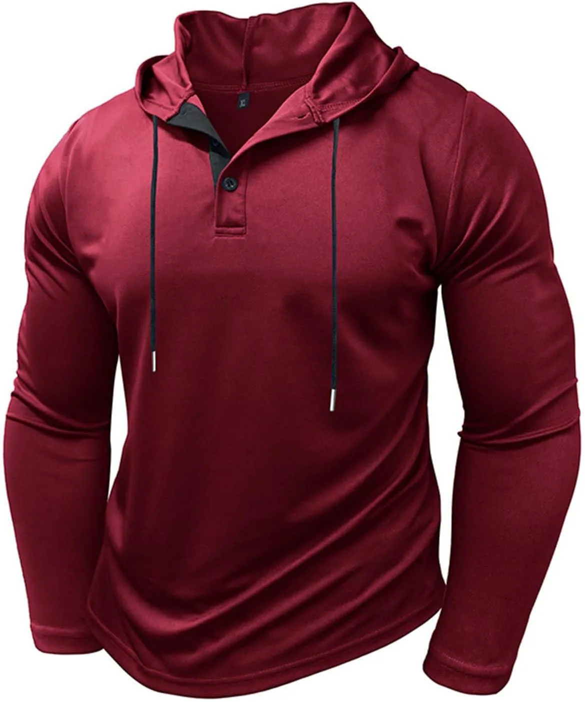 Мужская худи на пуговицах с длинным рукавом casual
Мужская худи на пуговицах с длинным рукавом casual