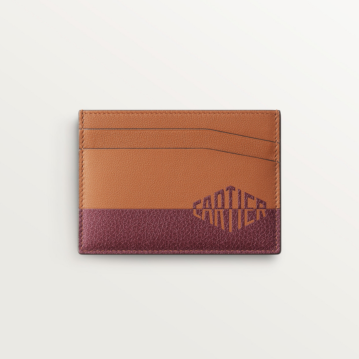 Картхолдер Cartier Porte-cartes double, Cartier Losange Shadow, телячья кожа карамельного и бордового цвета
Картхолдер Cartier Porte-cartes double, Cartier Losange Shadow, телячья кожа карамельного и бордового цвета