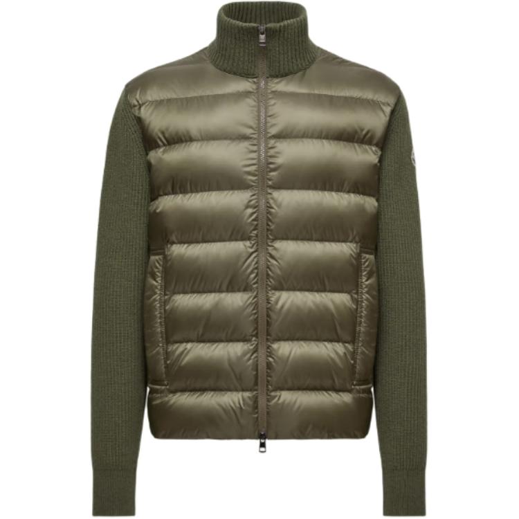 Спортивная кофта на молнии с утеплителем Moncler, зеленый
Спортивная кофта на молнии с утеплителем Moncler, зеленый