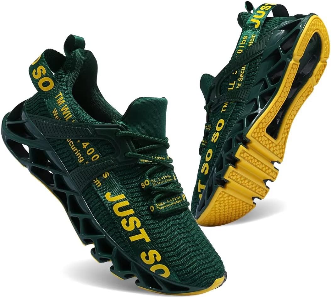 Мужские спортивные кроссовки UMYOGO для ходьбы, бега и тенниса, модные кроссовки, темно-зеленый
Мужские спортивные кроссовки UMYOGO для ходьбы, бега и тенниса, модные кроссовки, темно-зеленый