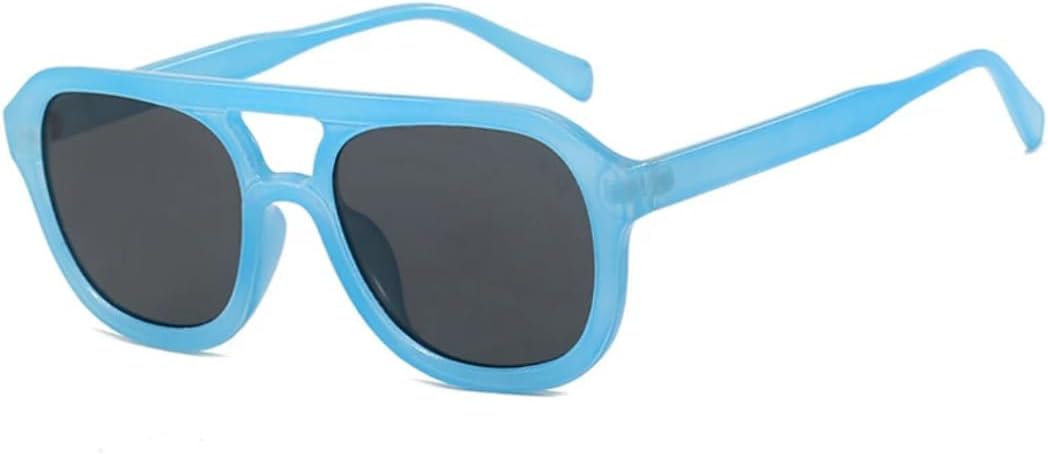 Солнцезащитные очки с защитой UV400 | Двойная перемычка, панк, разноцветные линзы | для женщин и мужчин, для занятий спортом на открытом воздухе и вождения (белый, черный) LXLHWN, Blue Black
Солнцезащитные очки с защитой UV400 | Двойная перемычка, панк, разноцветные линзы | для женщин и мужчин, для занятий спортом на открытом воздухе и вождения (белый, черный) LXLHWN, Blue Black