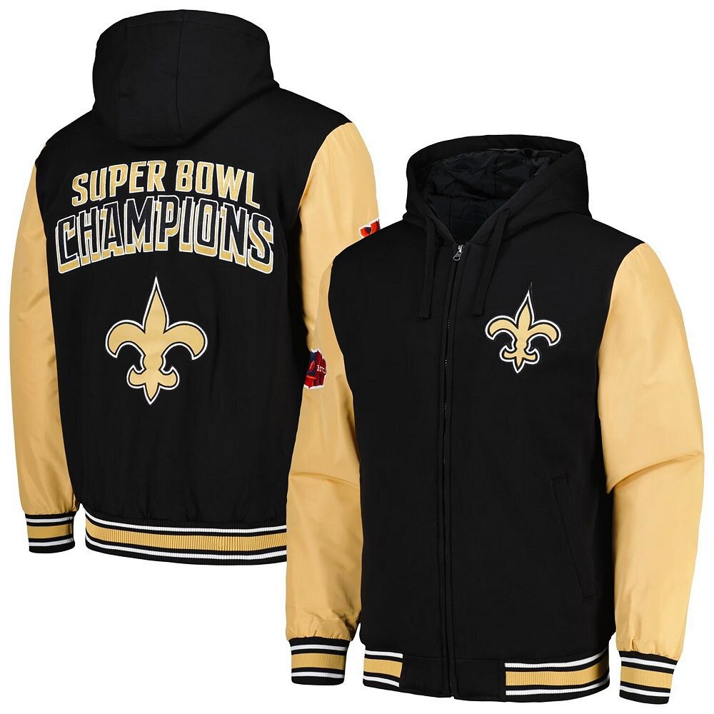 Мужская толстовка с молнией во всю длину G-III Sports by Carl Banks черно-золотая New Orleans Saints Player Option, цвет Snt Black
Мужская толстовка с молнией во всю длину G-III Sports by Carl Banks черно-золотая New Orleans Saints Player Option, цвет Snt Black