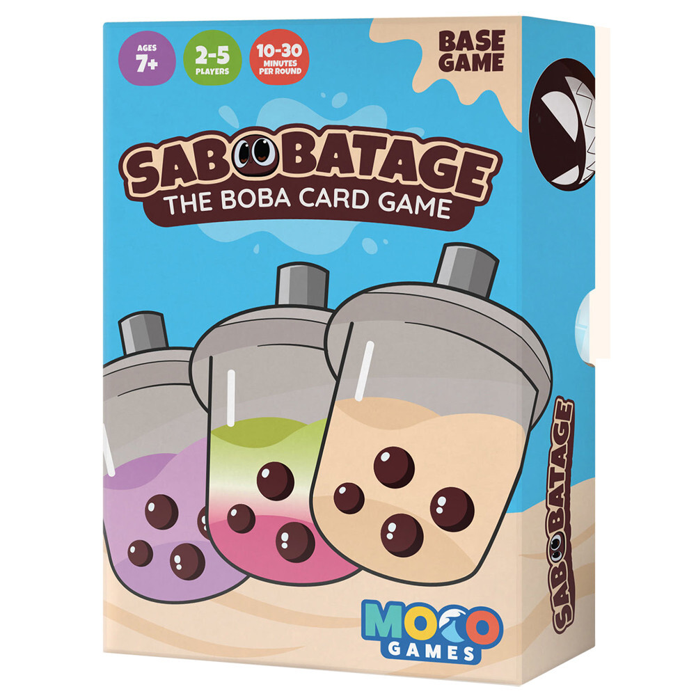 Настольная игра Moco Games SaBOBAtage: The Boba Card Game (3rd Edition) 
Настольная игра Moco Games SaBOBAtage: The Boba Card Game (3rd Edition)