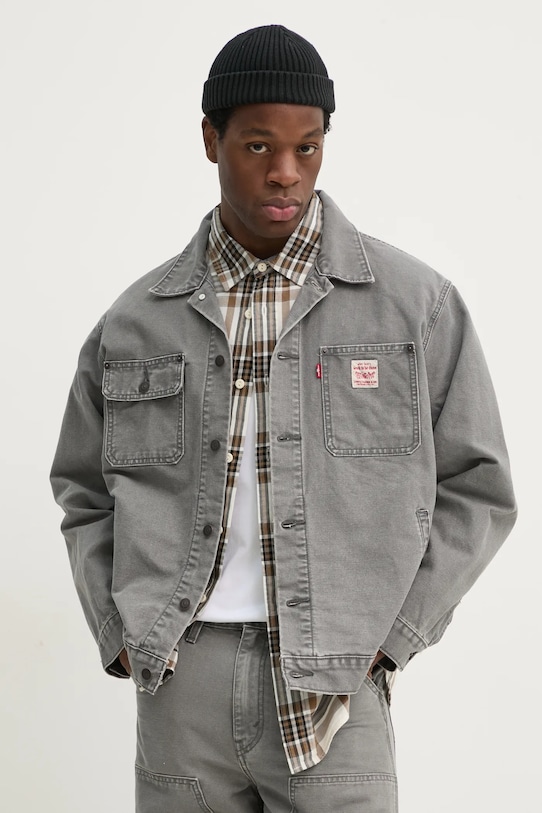 Хлопковая куртка Levi'S, серый
Хлопковая куртка Levi'S, серый