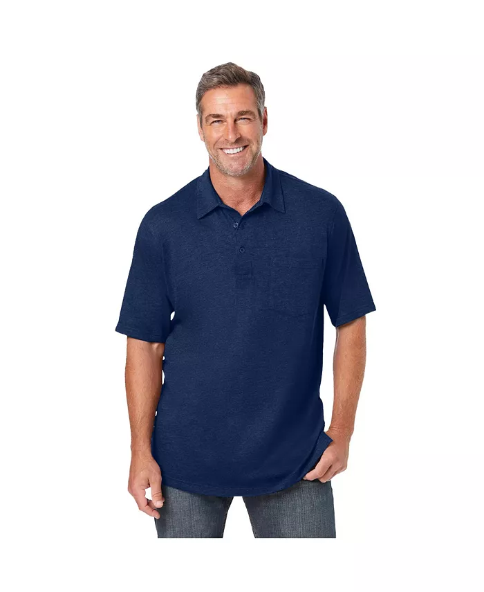 Мужская ультралегкая поло KingSize, синий
Мужская ультралегкая поло KingSize, синий