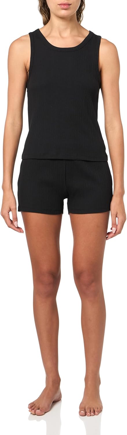 Женский комплект Calvin Klein Refined Rib Tank Short, Black
Женский комплект Calvin Klein Refined Rib Tank Short, Black