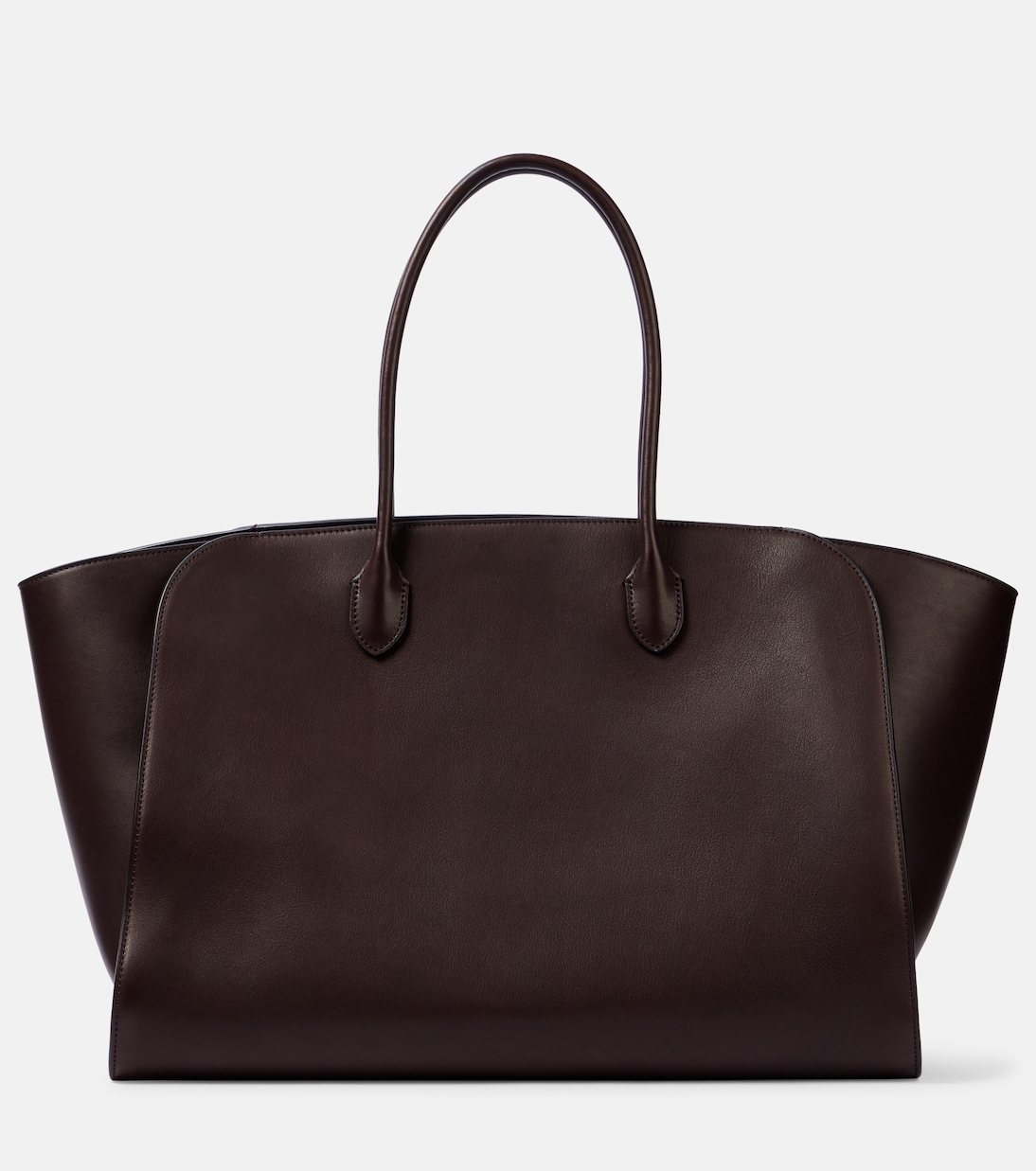 Сумка тоут Marlo большая кожаная The Row, Chestnut Ans
Сумка тоут Marlo большая кожаная The Row, Chestnut Ans