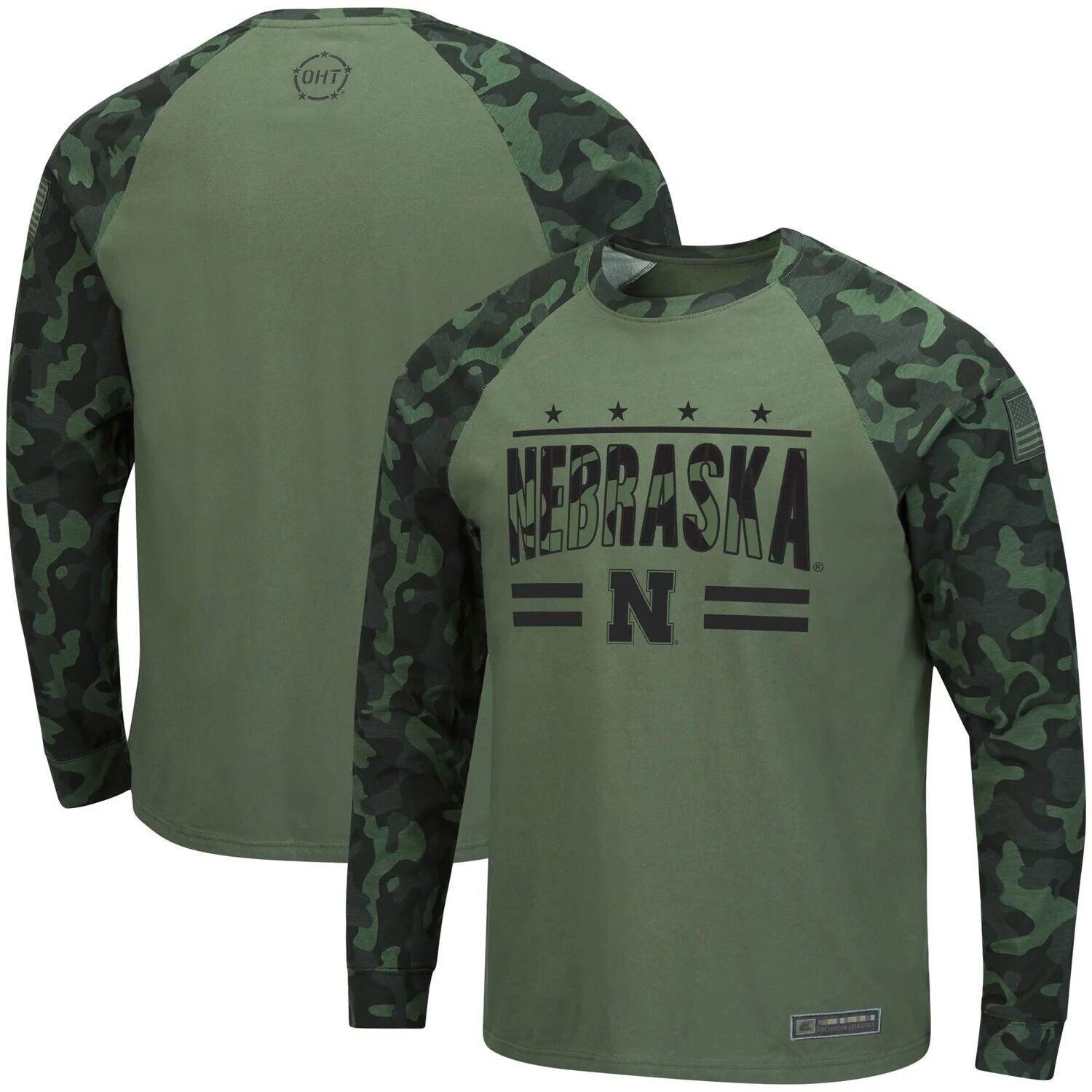 Мужская оливково-камуфляжная футболка Nebraska Huskers OHT Military Appreciation Raglan с длинным рукавом Colosseum, Зеленый, Мужская оливково-камуфляжная футболка Nebraska Huskers OHT Military Appreciation Raglan с длинным рукавом Colosseum
Мужская оливково-камуфляжная футболка Nebraska Huskers OHT Military Appreciation Raglan с длинным рукавом Colosseum, Зеленый, Мужская оливково-камуфляжная футболка Nebraska Huskers OHT Military Appreciation Raglan с длинным рукавом Colosseum