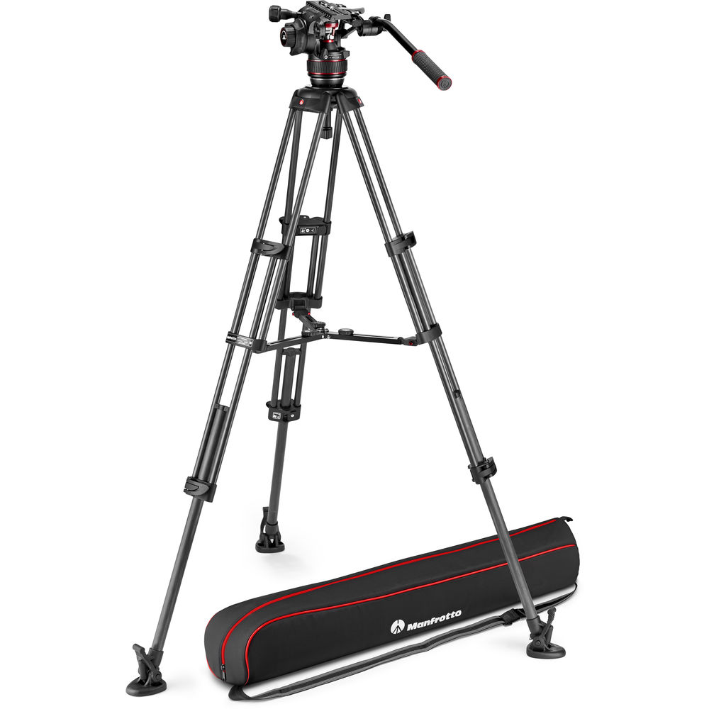Жидкостная видеоголовка Manfrotto 608 Nitrotech и карбоновый штатив с двумя ножками и средней растяжкой 
Жидкостная видеоголовка Manfrotto 608 Nitrotech и карбоновый штатив с двумя ножками и средней растяжкой