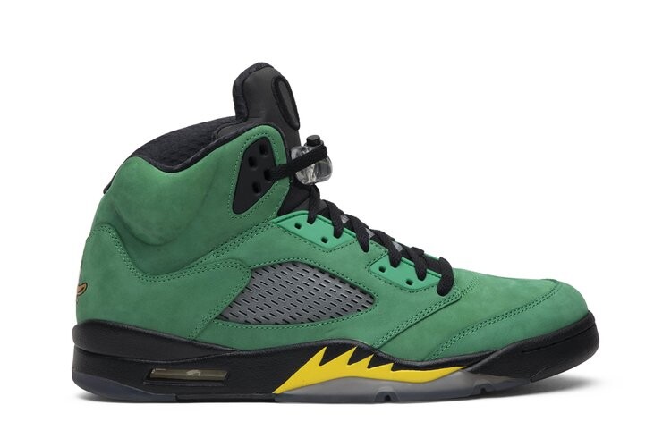 Кроссовки Air Jordan 5 'Oregon Ducks', зеленый
Кроссовки Air Jordan 5 'Oregon Ducks', зеленый