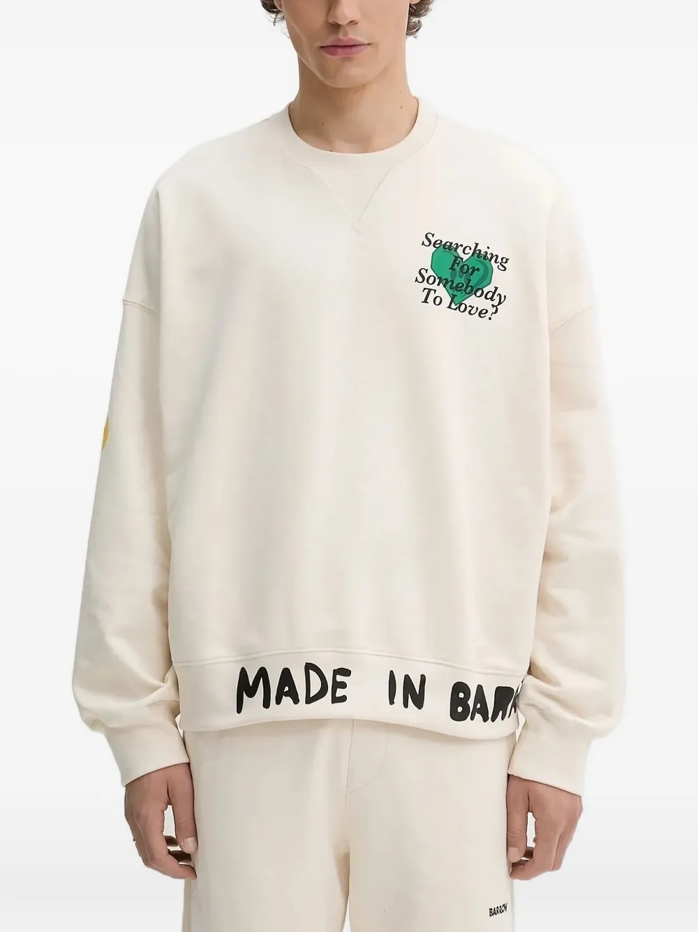 Толстовка с текстовым принтом BARROW, нейтральный 
Толстовка с текстовым принтом BARROW, нейтральный