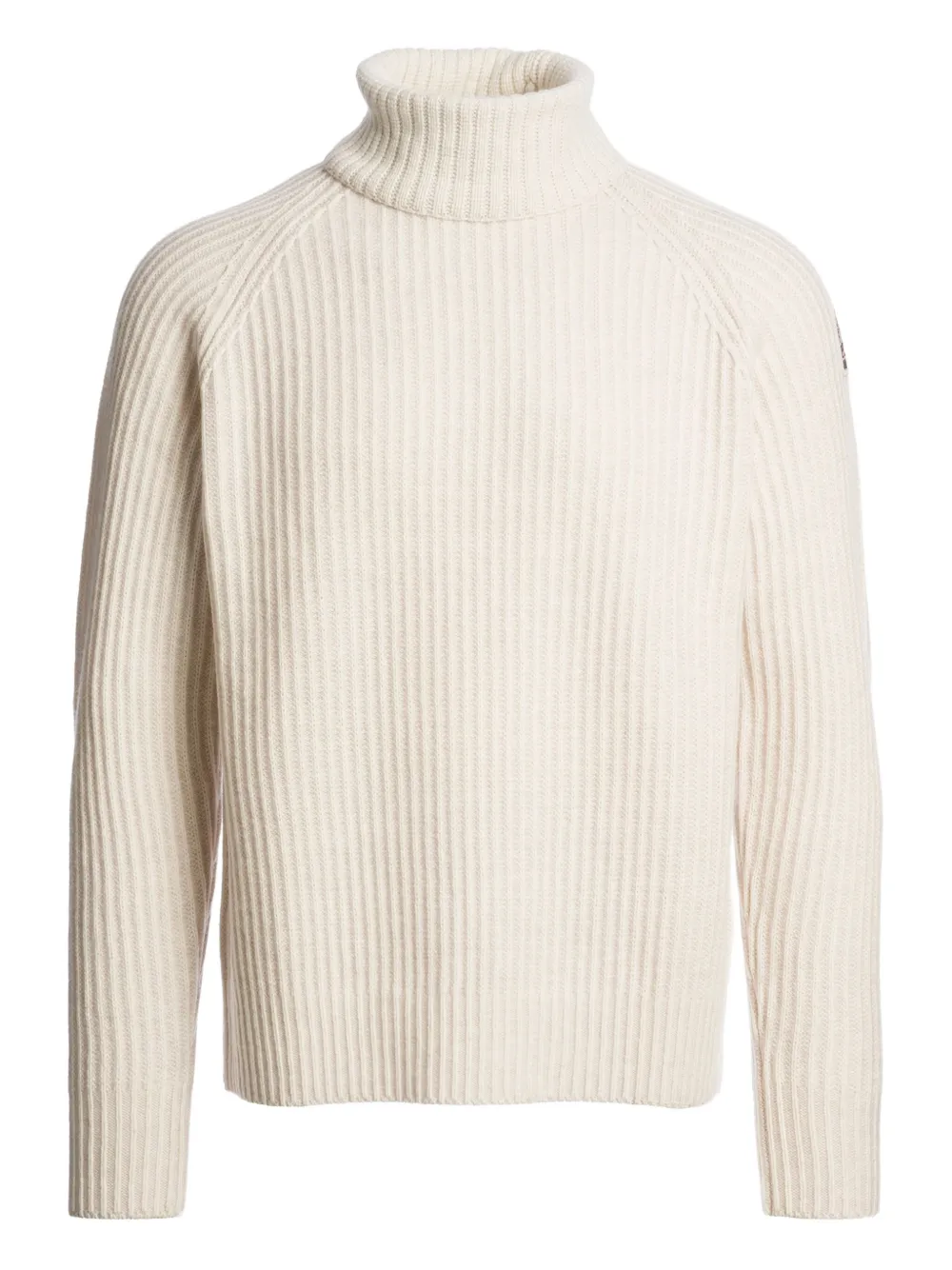 Свитер в рубчик с высоким воротником Parajumpers, белый
Свитер в рубчик с высоким воротником Parajumpers, белый